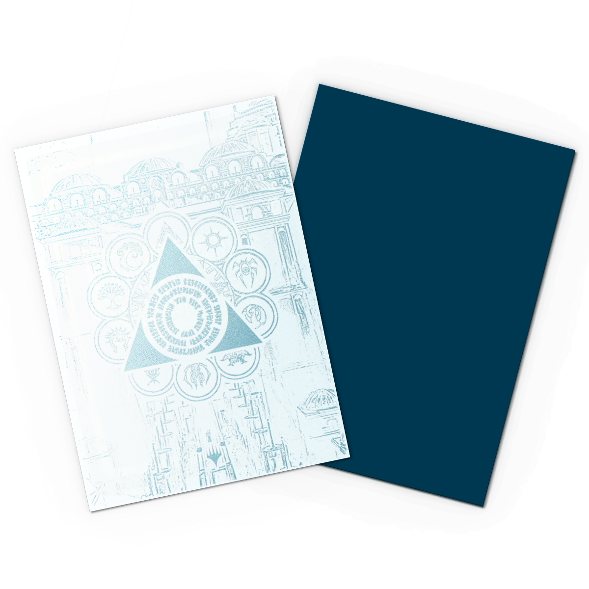 Dragon Shield x Magic: The Gathering: Azorius Senate - achterzijde