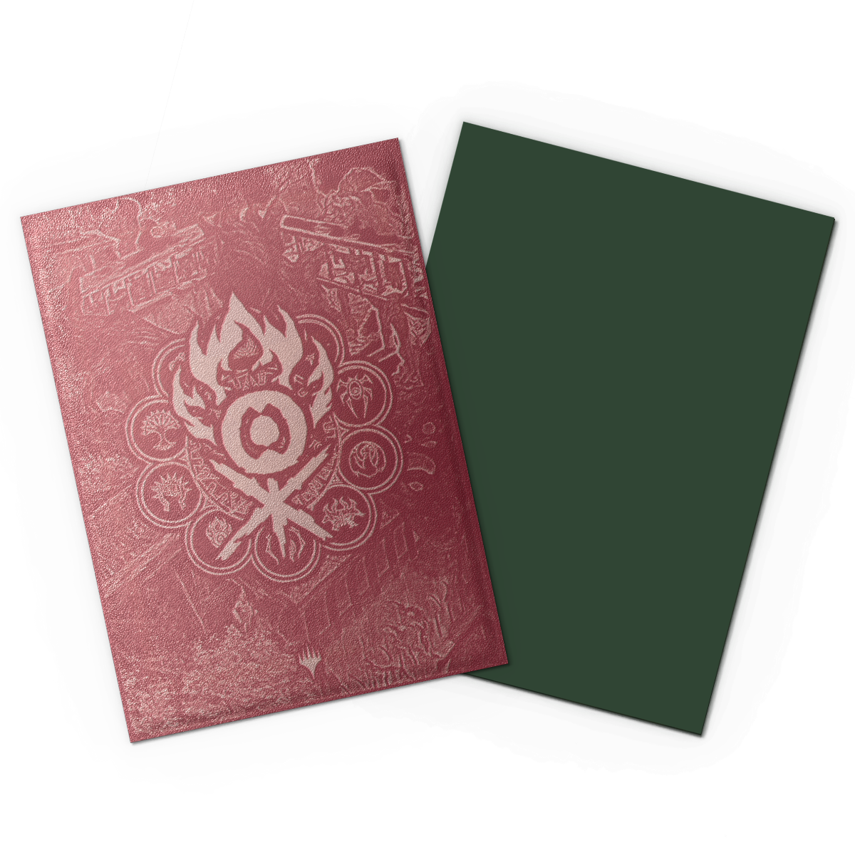Dragon Shield x Magic: The Gathering: Gruul Clans - achterzijde