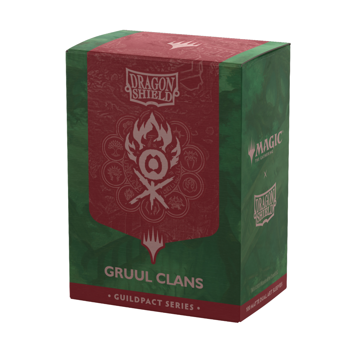 Dragon Shield x Magic: The Gathering: Gruul Clans - detailopname