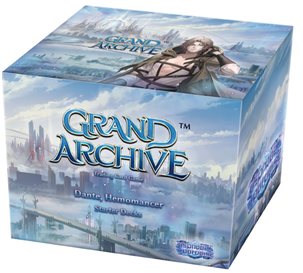 Grand Archive TCG - .asphodel:paradise- Starter Deck Display- Dante, Hemomancer (8 Decks) - EN