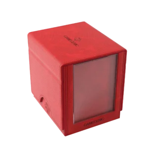 Gamegenic: Sidekick Pro 100+ XL - Rood - Deckbox met lade en displayvenster - verpakking vooraan
