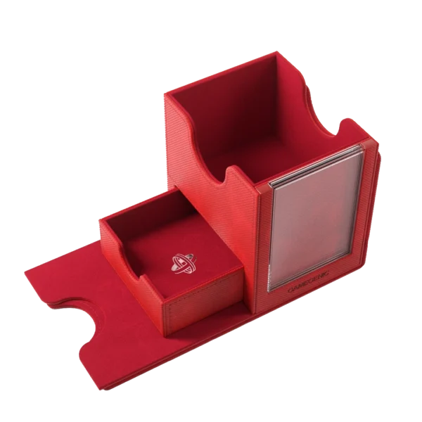 Gamegenic: Sidekick Pro 100+ XL - Rood - Deckbox met lade en displayvenster - productfoto