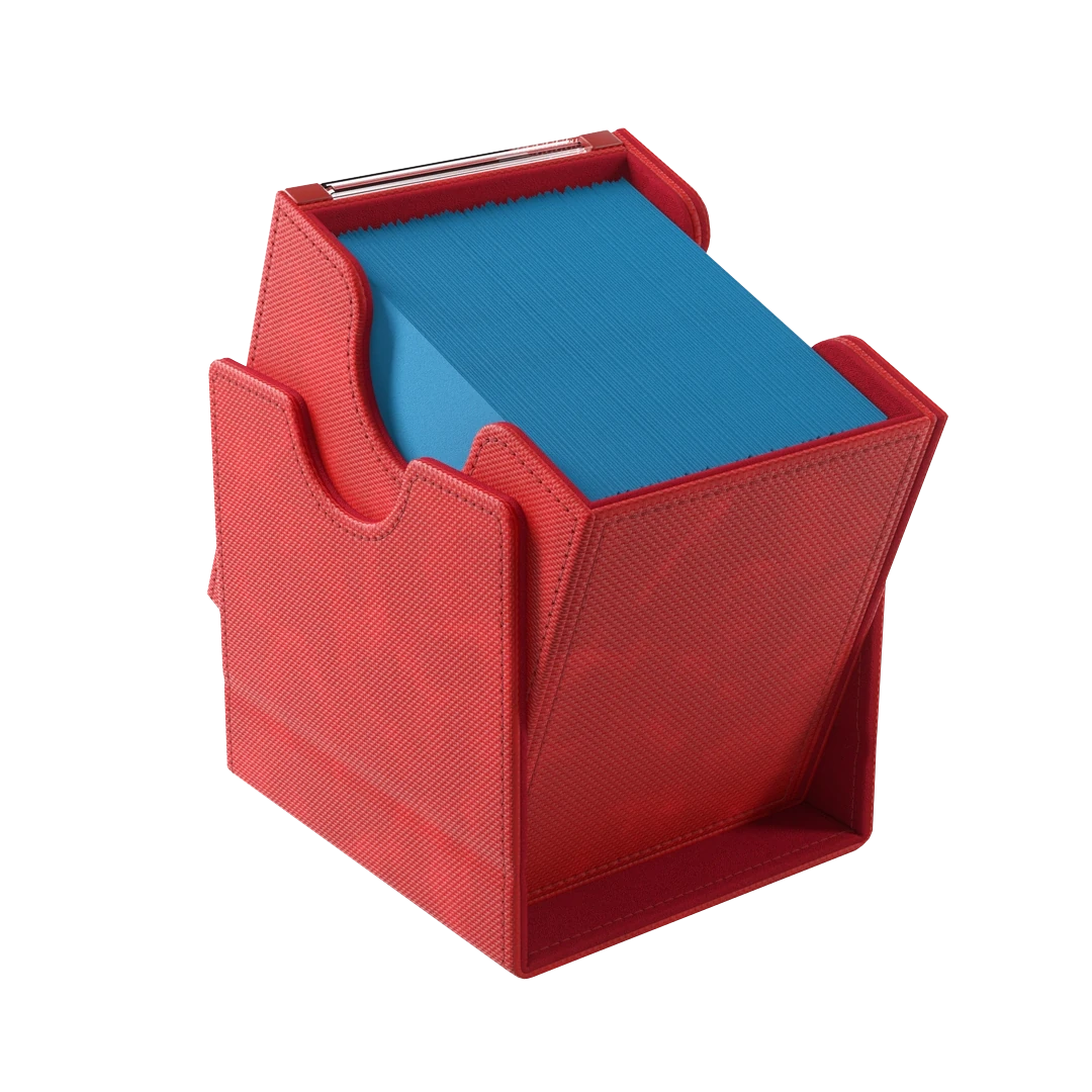 Gamegenic: Sidekick Pro 100+ XL - Rood - Deckbox met lade en displayvenster - productfoto