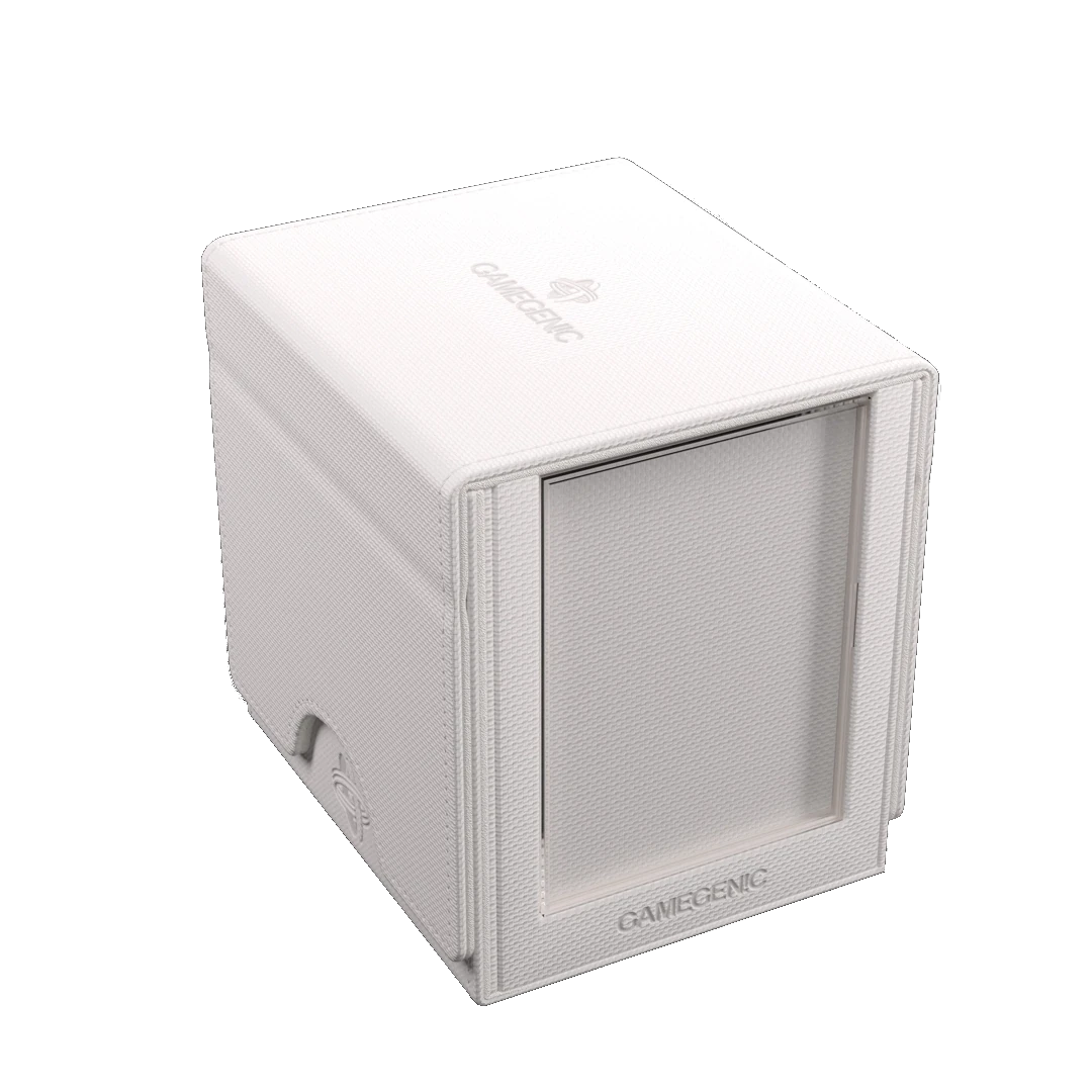 Gamegenic: Sidekick Pro 100+ XL - Wit - Deckbox met lade en displayvenster - verpakking vooraan
