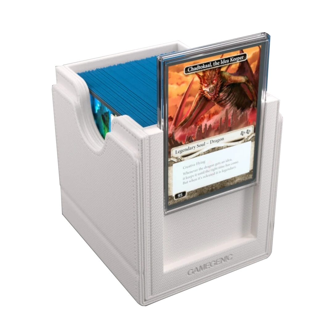 Gamegenic: Sidekick Pro 100+ XL - Wit - Deckbox met lade en displayvenster - inhoud