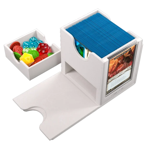 Gamegenic: Sidekick Pro 100+ XL - Wit - Deckbox met lade en displayvenster - sfeerbeeld