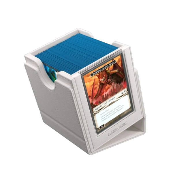 Gamegenic: Sidekick Pro 100+ XL - Wit - Deckbox met lade en displayvenster - productfoto
