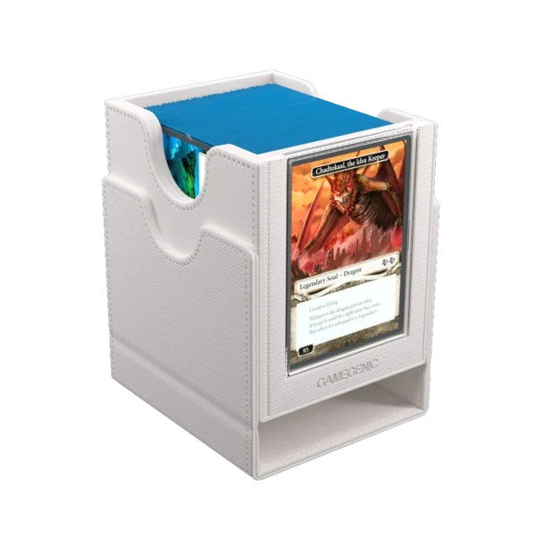 Gamegenic: Sidekick Pro 100+ XL - Wit - Deckbox met lade en displayvenster - productfoto