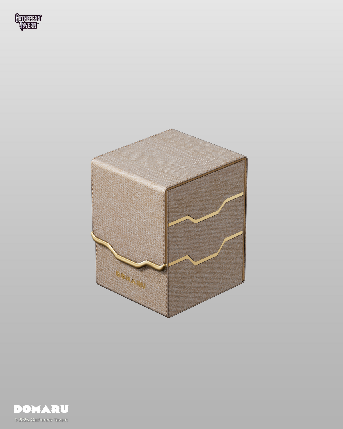 Gatherers' Tavern: DOMARU Armory Horizon 100+ Deckbox - Alabaster (voor 100 kaarten) - productfoto
