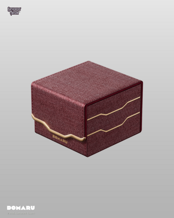 Gatherers' Tavern: DOMARU Armory Horizon 133+ Deckbox - Carnelian (voor 133 kaarten) - productfoto