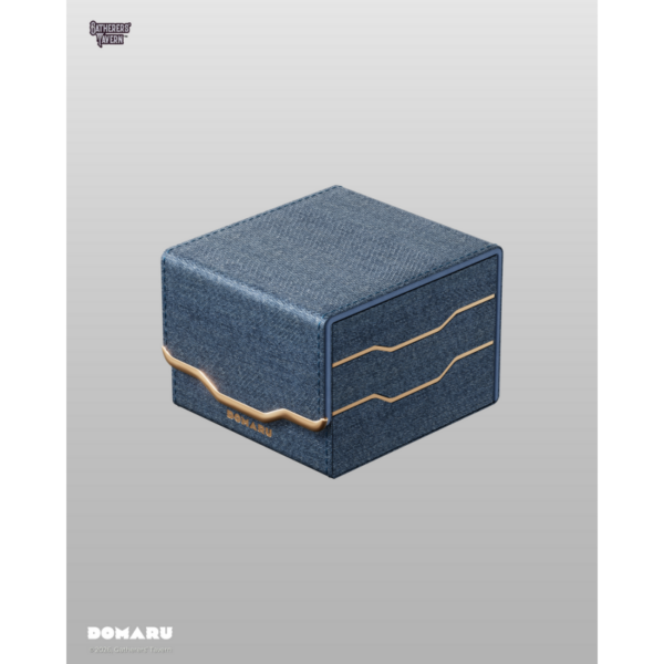 Gatherers' Tavern: DOMARU Armory Horizon 133+ Deckbox - Lazulite (voor 133 kaarten) - bovenaanzicht