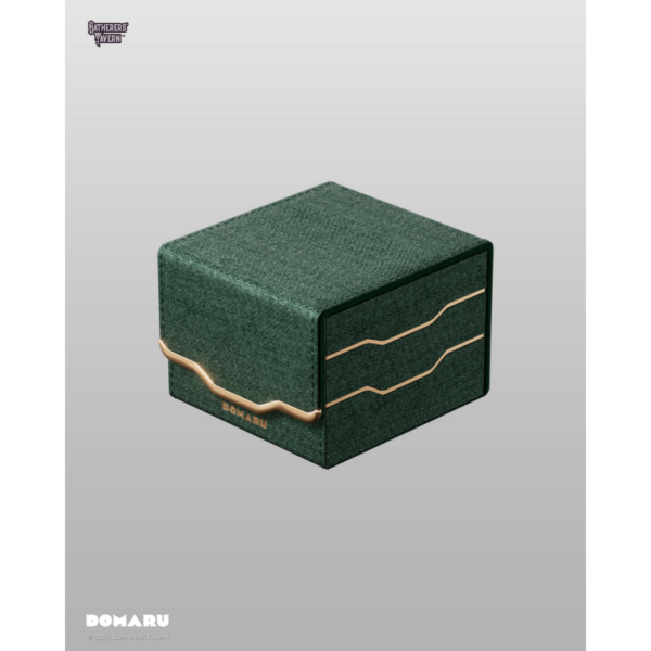 Gatherers' Tavern: DOMARU Armory Horizon 133+ Deckbox - Malachite (voor 133 kaarten) - bovenaanzicht