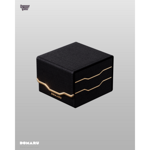 Gatherers' Tavern: DOMARU Armory Horizon 133+ Deckbox - Obsidian (voor 133 kaarten) - bovenaanzicht