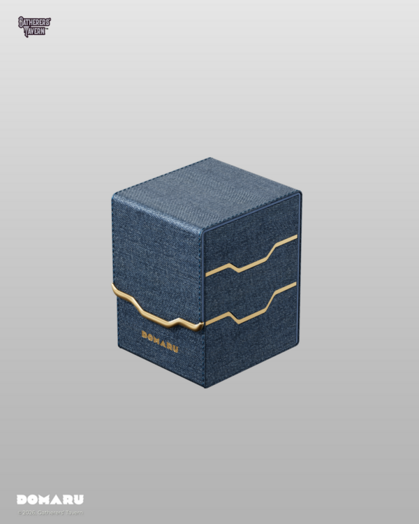 Gatherers' Tavern: DOMARU Vertex 100+ Deckbox - Lazulite (voor 100 kaarten) - productfoto