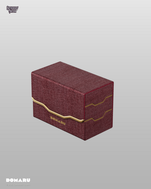 Gatherers' Tavern: DOMARU Vertex Duo 200+ Deckbox - Carnelian (voor 200 kaarten) - productfoto