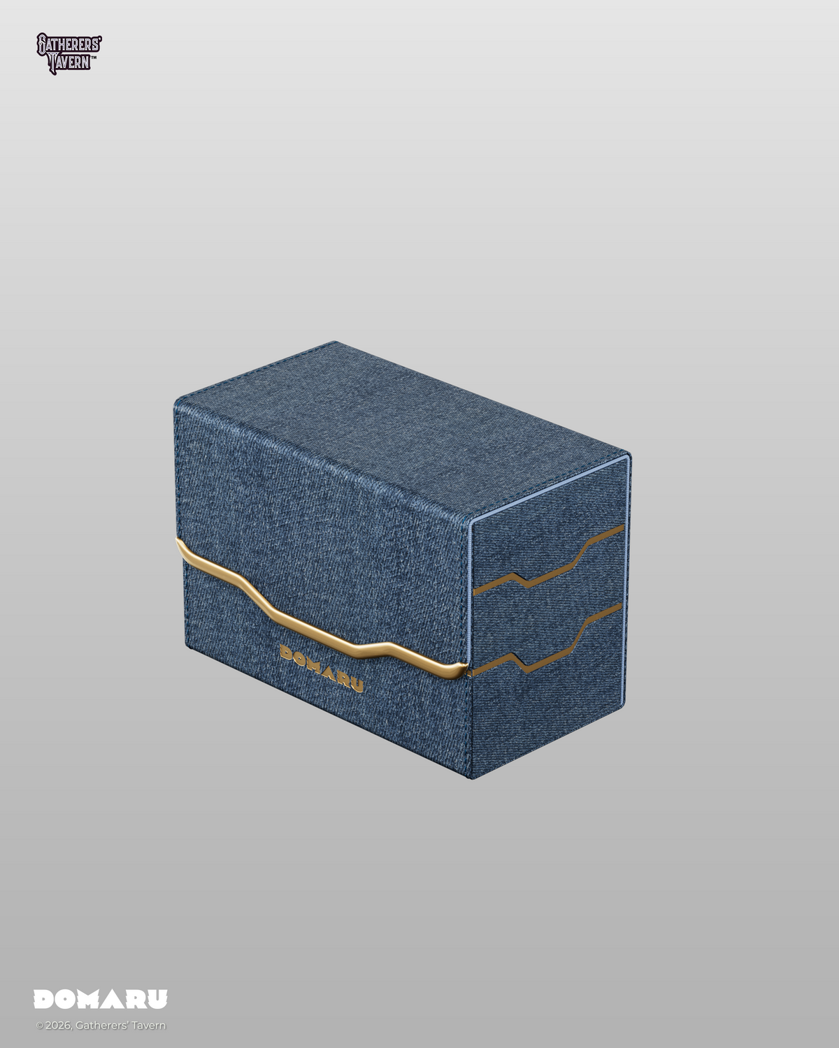 Gatherers' Tavern: DOMARU Vertex Duo 200+ Deckbox - Lazulite (voor 200 kaarten) - productfoto