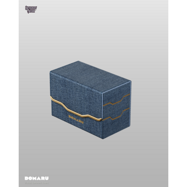 Gatherers' Tavern: DOMARU Vertex Duo 200+ Deckbox - Lazulite (voor 200 kaarten) - bovenaanzicht