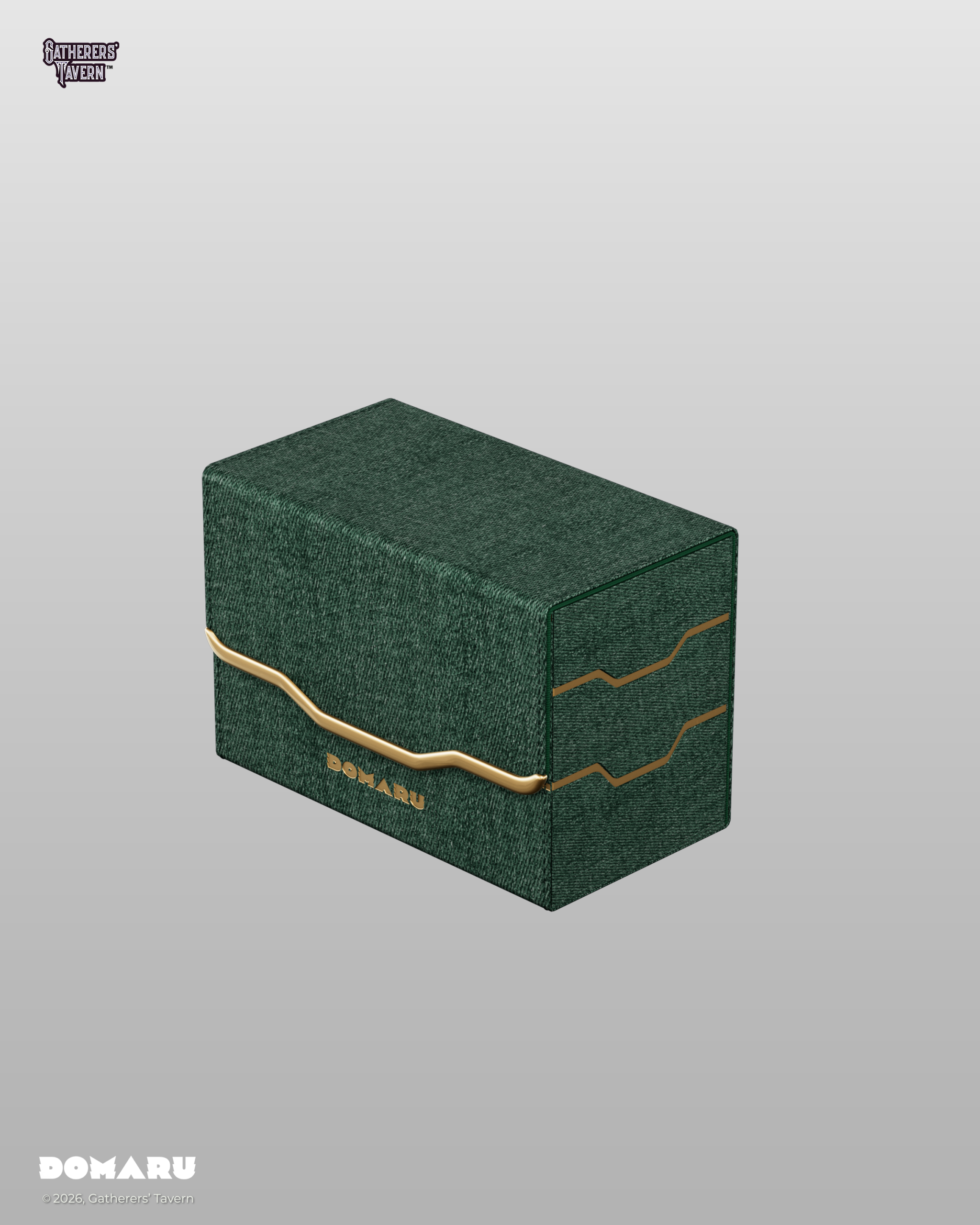 Gatherers' Tavern: DOMARU Vertex Duo 200+ Deckbox - Malachite (voor 200 kaarten) - productfoto
