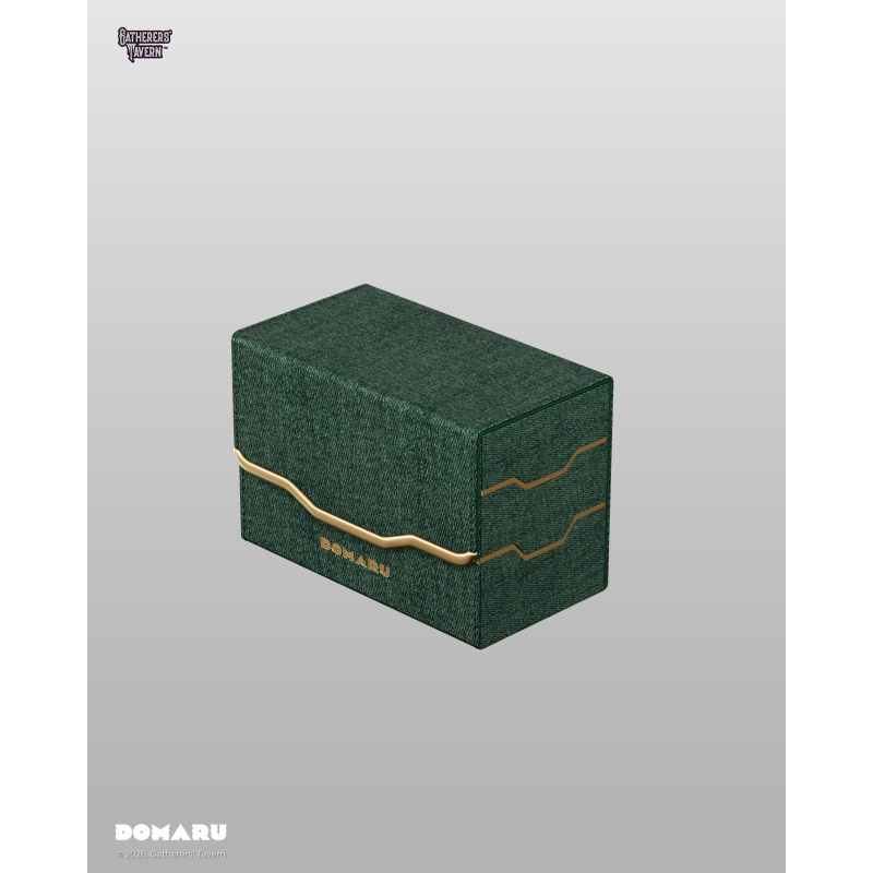Gatherers' Tavern: DOMARU Vertex Duo 200+ Deckbox - Malachite (voor 200 kaarten) - bovenaanzicht
