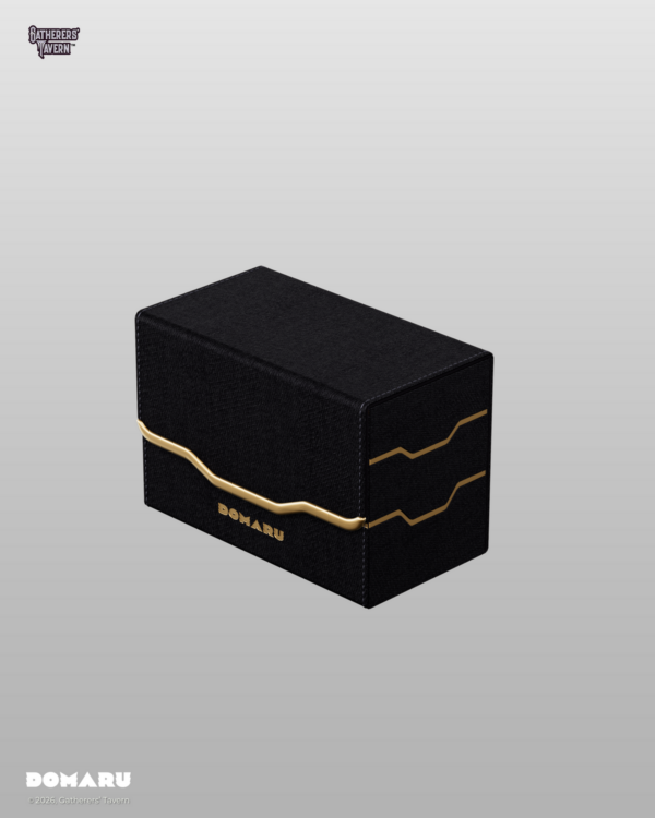 Gatherers' Tavern: DOMARU Vertex Duo 200+ Deckbox - Obsidian (voor 200 kaarten) - productfoto
