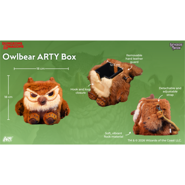 Gatherers' Tavern: Owlbear ARTY Box - Dungeons & Dragons (voor 100 kaarten) - extra beeld 2