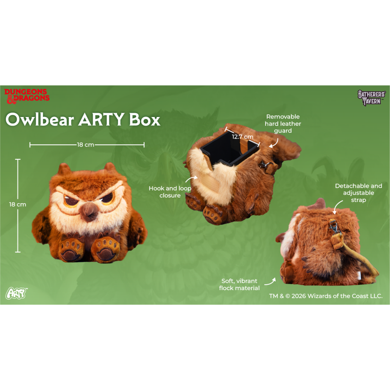 Gatherers' Tavern: Owlbear ARTY Box - Dungeons & Dragons (voor 100 kaarten) - extra beeld 2