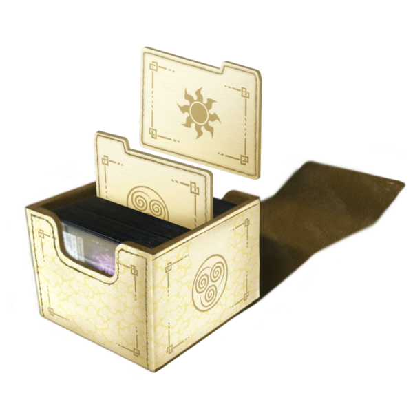 Gatherers' Tavern: DOMARU Box - Avatar: The Last Airbender - Air (voor 100 kaarten) - zijaanzicht