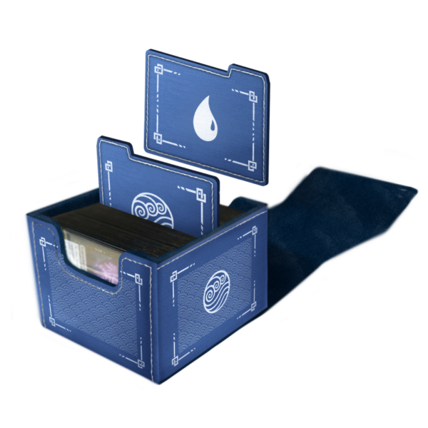 Gatherers' Tavern: DOMARU Box - Avatar: The Last Airbender - Water (voor 100 kaarten) - zijaanzicht