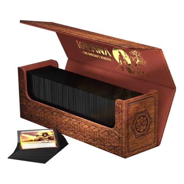 Ultimate Guard: Arkhive 400+ Xenoskin "Katana: The Shogun's Journey - Part 3" (voor 400 kaarten) - detail