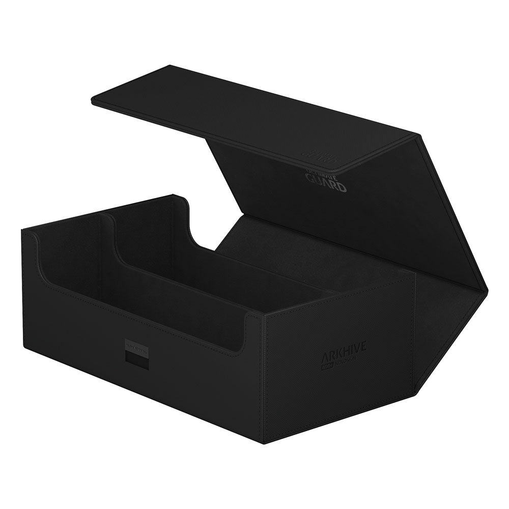 Ultimate Guard: Arkhive 800+ Xenoskin - Zwart (voor 800 kaarten) - detailopname