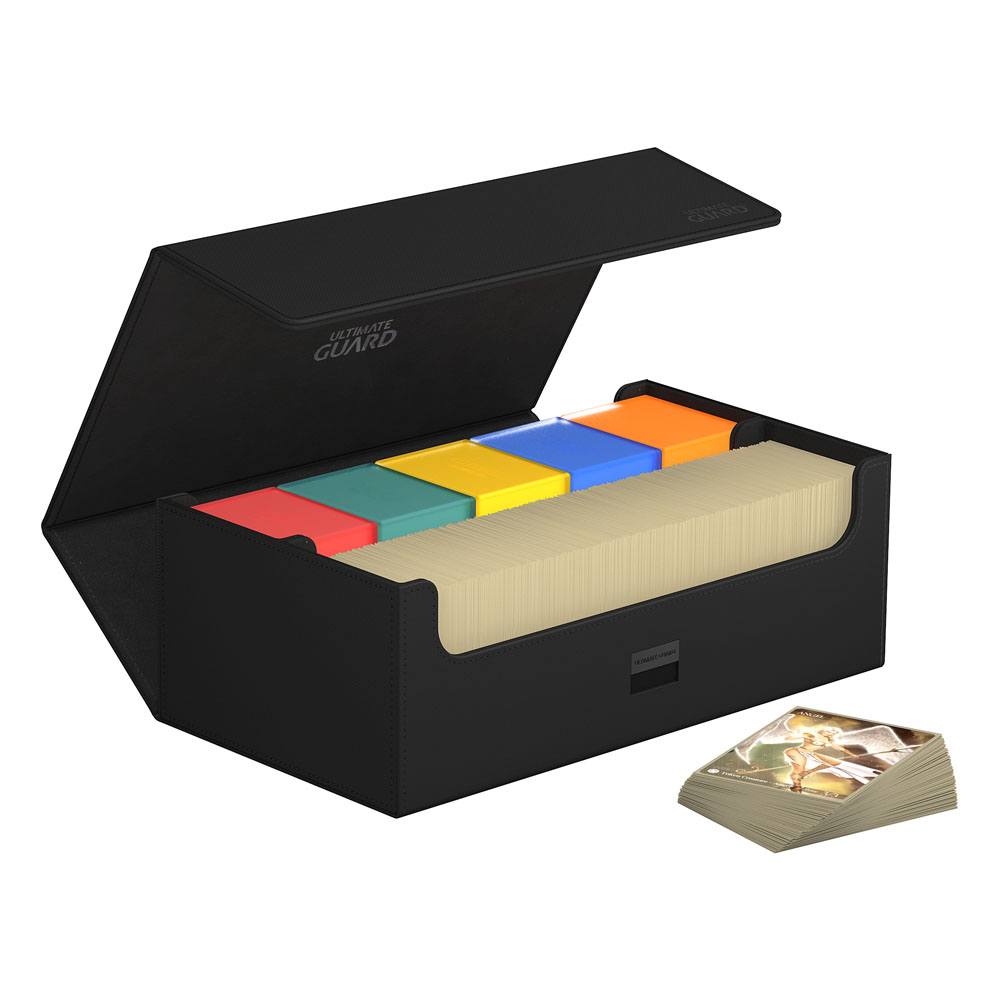 Ultimate Guard: Arkhive 800+ Xenoskin - Zwart (voor 800 kaarten) - zijaanzicht
