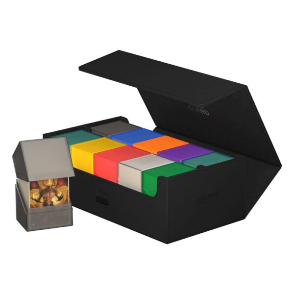 Ultimate Guard: Arkhive 800+ Xenoskin - Zwart (voor 800 kaarten) - extra beeld