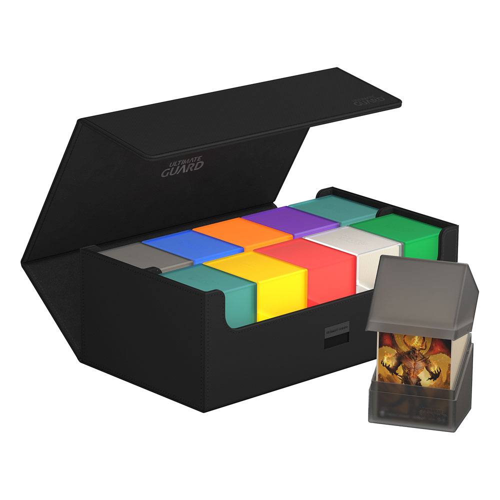 Ultimate Guard: Arkhive 800+ Xenoskin - Zwart (voor 800 kaarten) - detail
