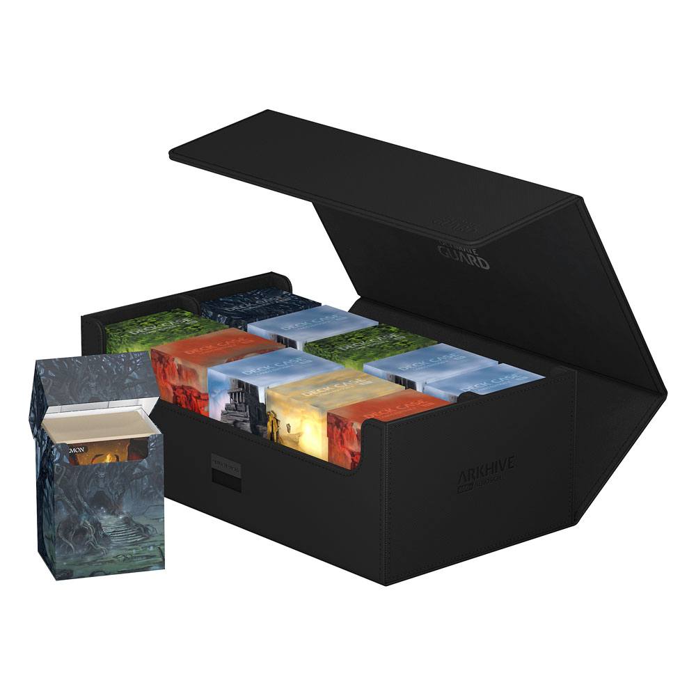 Ultimate Guard: Arkhive 800+ Xenoskin - Zwart (voor 800 kaarten) - extra