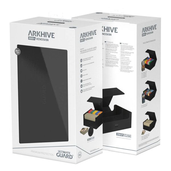 Ultimate Guard: Arkhive 800+ Xenoskin - Zwart (voor 800 kaarten) - extra beeld 5