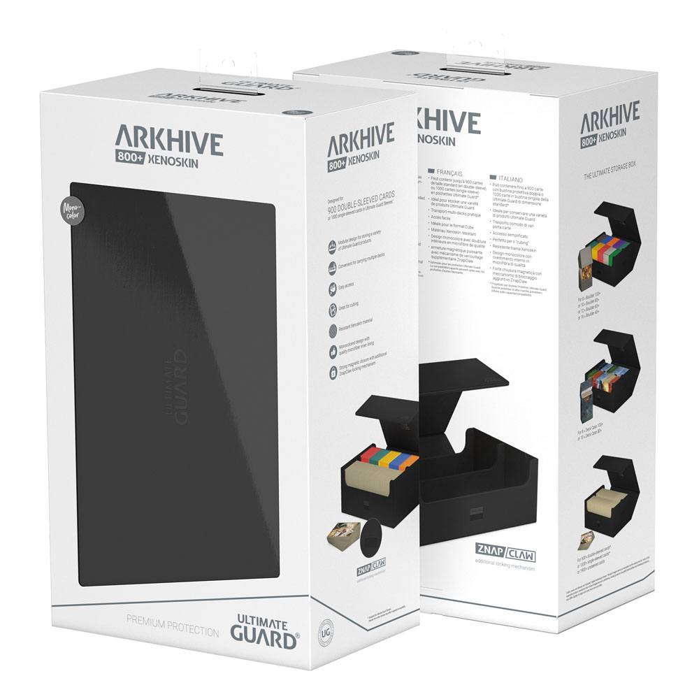 Ultimate Guard: Arkhive 800+ Xenoskin - Zwart (voor 800 kaarten) - extra beeld 5