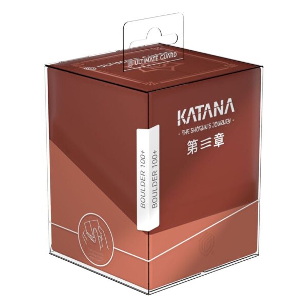 Ultimate Guard: Boulder 100+ "Katana: The Shogun's Journey - Part 3" - Kousei (voor 100 kaarten) - zijaanzicht