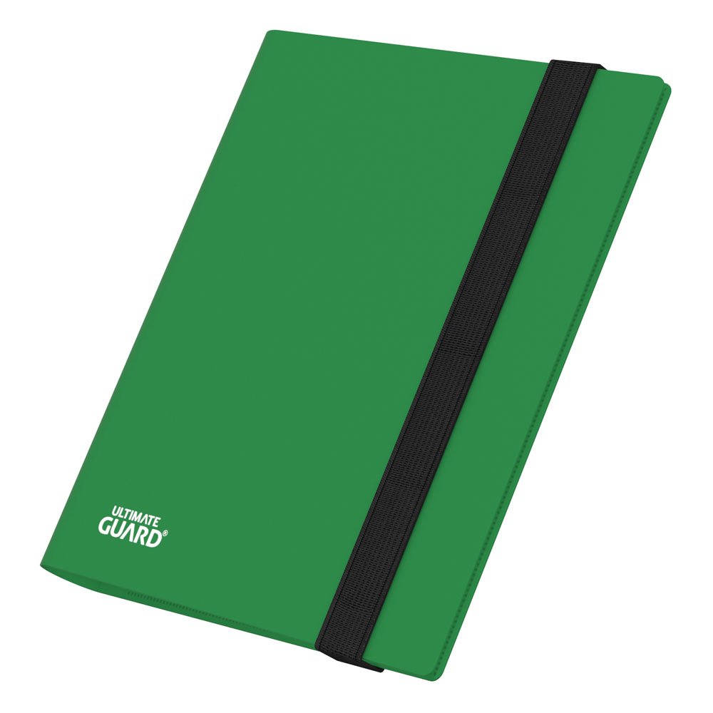 Ultimate Guard: Flexxfolio 160 8-Pocket - Green (voor 160 kaarten) - verpakking vooraan
