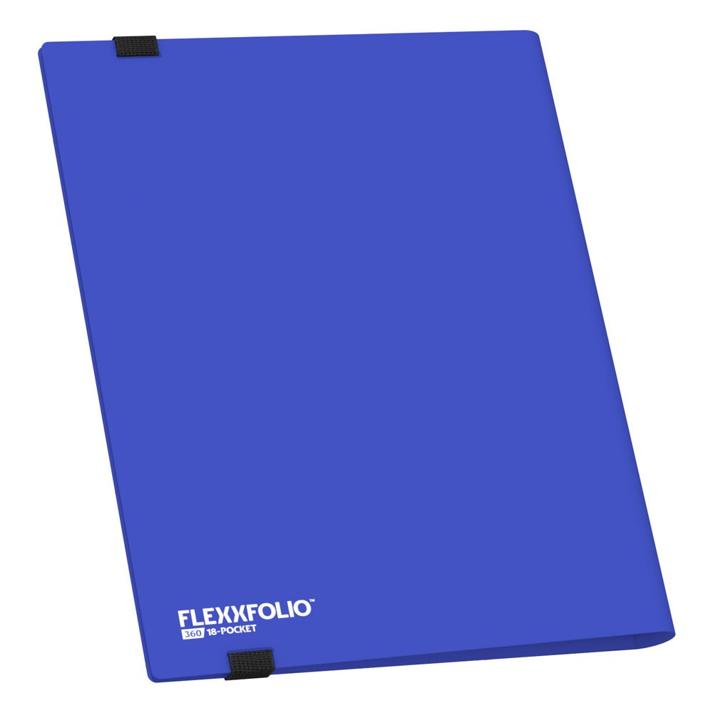 Ultimate Guard: Flexxfolio 360 18-Pocket - Blue (voor 360 kaarten) - geopend