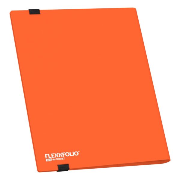 Ultimate Guard: Flexxfolio 360 18-Pocket - Orange (voor 360 kaarten) - geopend