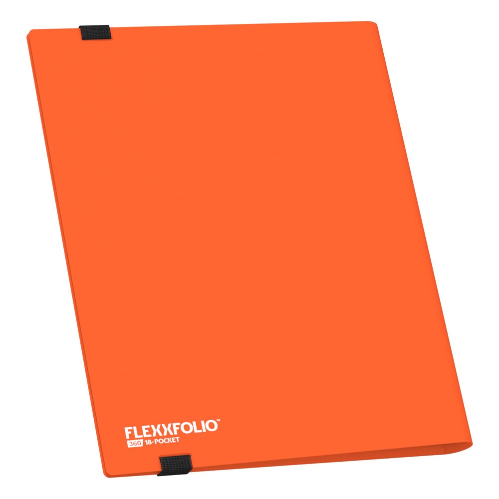 Ultimate Guard: Flexxfolio 360 18-Pocket - Orange (voor 360 kaarten) - geopend