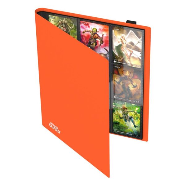 Ultimate Guard: Flexxfolio 360 18-Pocket - Orange (voor 360 kaarten) - in gebruik