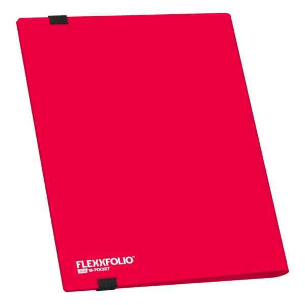Ultimate Guard: Flexxfolio 360 18-Pocket - Red (voor 360 kaarten) - geopend