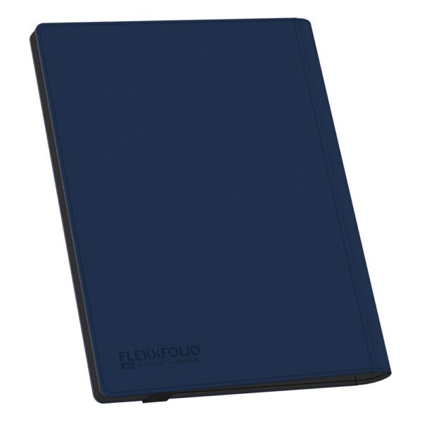 Ultimate Guard: Flexxfolio 360 18-Pocket Xenoskin - Blue (voor 360 kaarten) - geopend