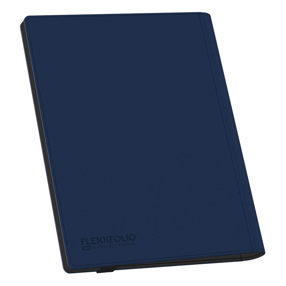Ultimate Guard: Flexxfolio 360 18-Pocket Xenoskin - Blue (voor 360 kaarten) - geopend