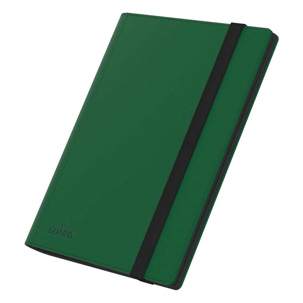Ultimate Guard: Flexxfolio 360 18-Pocket Xenoskin - Green (voor 360 kaarten) - verpakking vooraan