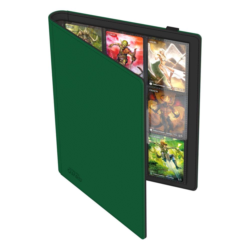 Ultimate Guard: Flexxfolio 360 18-Pocket Xenoskin - Green (voor 360 kaarten) - in gebruik