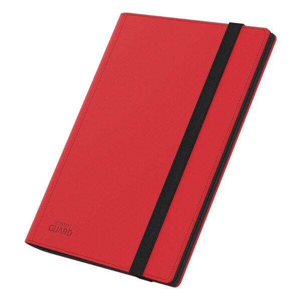 Ultimate Guard: Flexxfolio 360 18-Pocket Xenoskin - Red (voor 360 kaarten) - verpakking vooraan