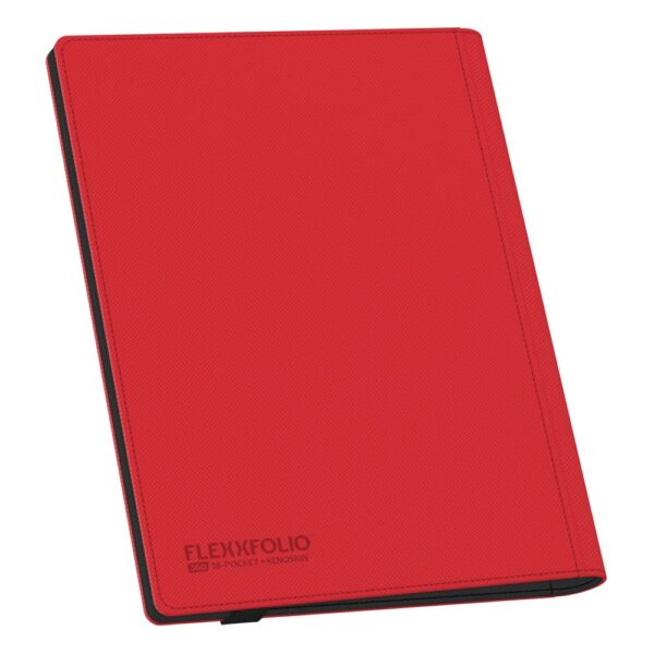 Ultimate Guard: Flexxfolio 360 18-Pocket Xenoskin - Red (voor 360 kaarten) - geopend