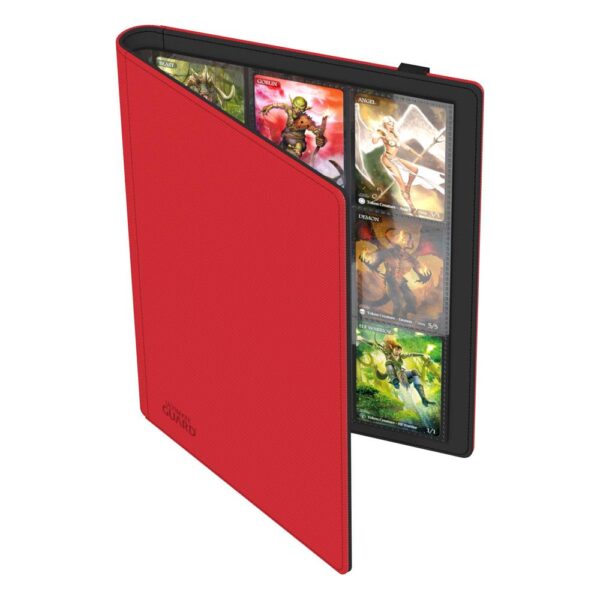 Ultimate Guard: Flexxfolio 360 18-Pocket Xenoskin - Red (voor 360 kaarten) - in gebruik